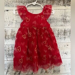 Isaac Mizrahi Baby Girl Valentine’s Day Heart Dress
